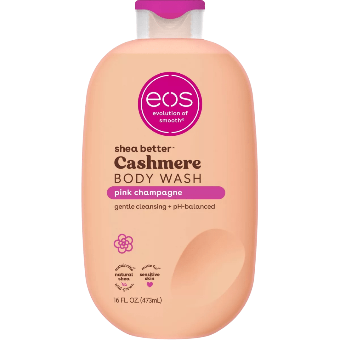 Eos Shea Better Cashmere Body Wash – Pink Champagne, 16 fl oz